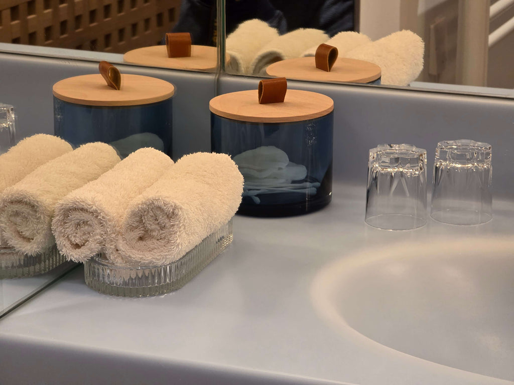 Drap de Douche 70X140 CARESSE PRECIEUSE 100% coton Egyptien